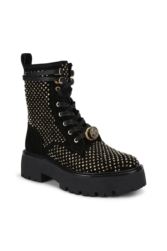 Kurt Geiger London bocanci din piele întoarsă Chelsea Perf Boot 4731409209.BLKOTHER negru AW25