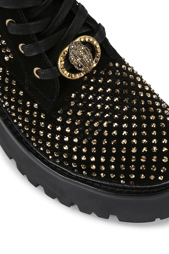 Încălțăminte Kurt Geiger London bocanci din piele întoarsă Chelsea Perf Boot 4731409209.BLKOTHER negru
