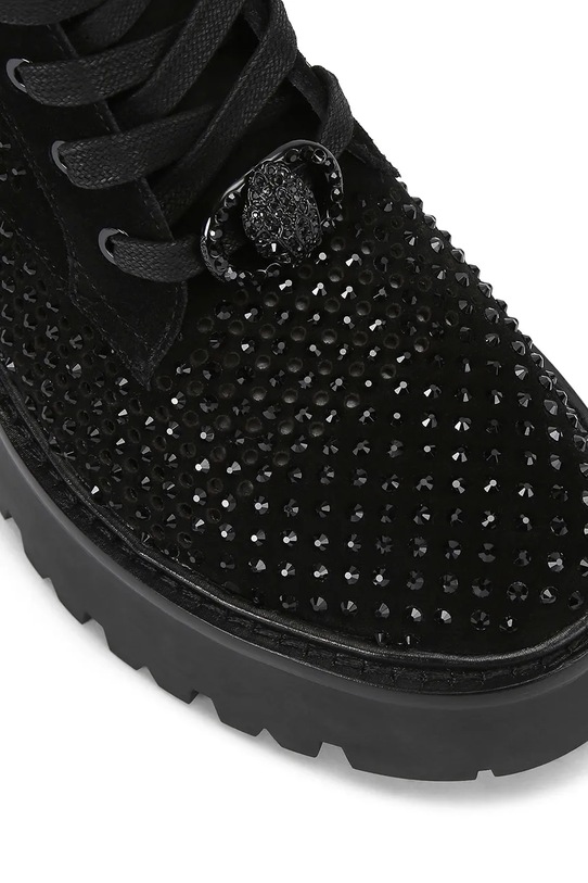 Obutev Nizki škornji iz semiša Kurt Geiger London Chelsea Perf Boot Drench 4747900209.BLACK črna