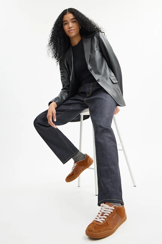 Шкіряні кросівки Coach Ellis Sneaker CBX21.Y2G коричневий