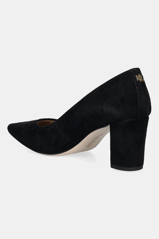 Obuwie Lauren Ralph Lauren czółenka zamszowe Lanette Blkh 802967743001.001 czarny