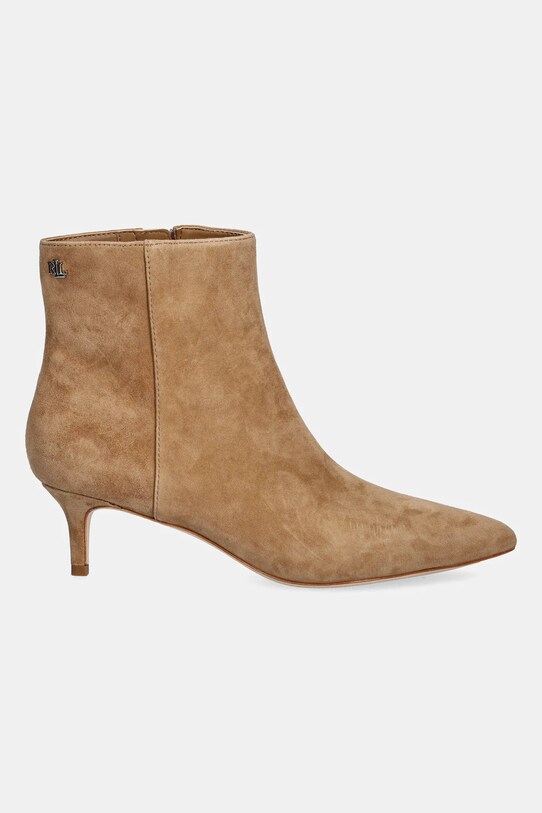 Lauren Ralph Lauren cizme din piele întoarsă Mckay Bt Hl 802967779003.260 bej AW25
