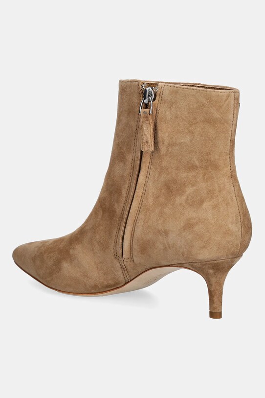 Încălțăminte Lauren Ralph Lauren cizme din piele întoarsă Mckay Bt Hl 802967779003.260 bej