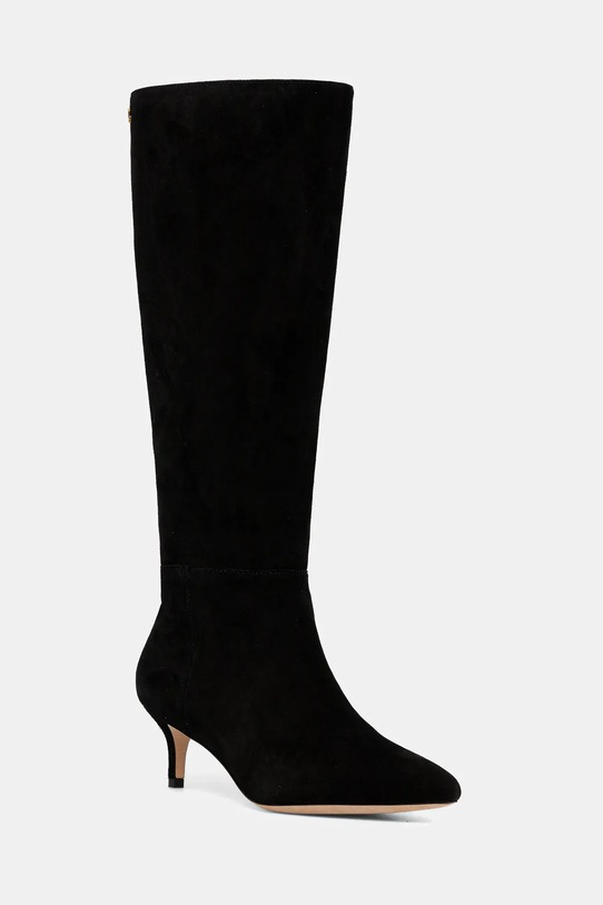 Μπότες σούετ Lauren Ralph Lauren Mckay Tl Hl στιλέτο μαύρο 802967811002.001