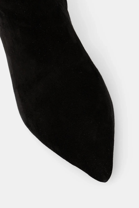 Semišové čižmy Lauren Ralph Lauren Mckay Tl Hl čierna 802967811002.001