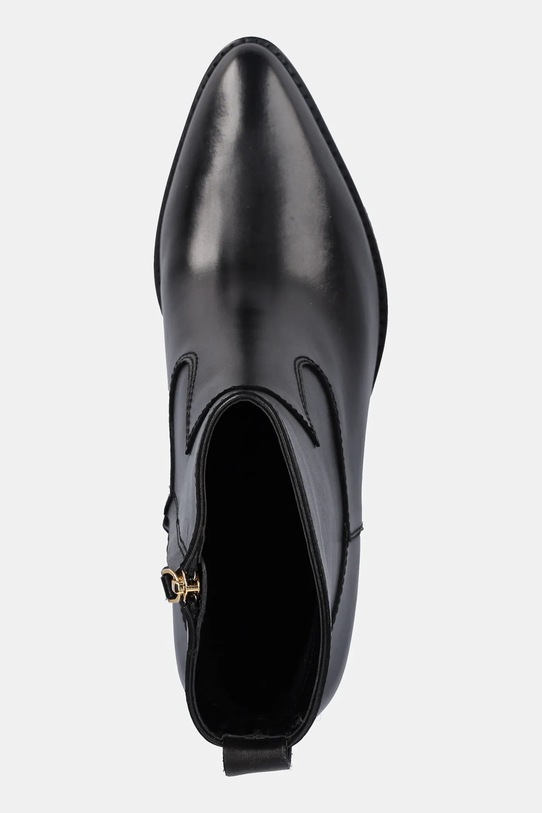 Lauren Ralph Lauren cizme de piele Harpher negru 802967822001.001