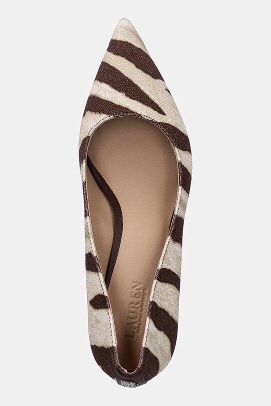 Lauren Ralph Lauren pantofi cu toc Adrienne maro 802974354001.200