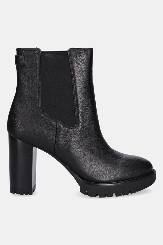 Δερμάτινες μπότες τσέλσι Lauren Ralph Lauren Layne 802974391001.001 μαύρο AW25
