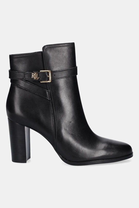 Lauren Ralph Lauren cizme de piele Brke Bt Hl 2 802974474001.001 negru AW25