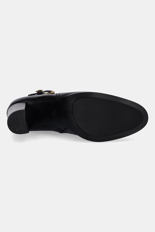 Lauren Ralph Lauren cizme de piele Brke Bt Hl 2 802974474001.001 negru
