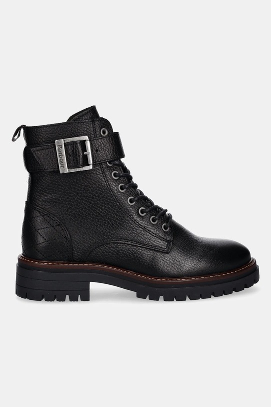Usnjeni gležnarji Barbour Heidi LFO0637BK51 črna AW25