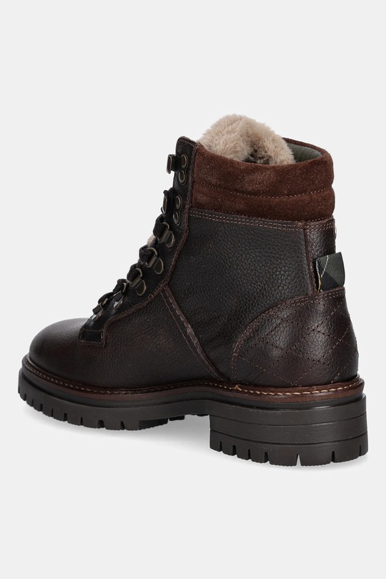 Scarpe Barbour stivaletti alla caviglia in pelle Bamburgh LFO0770BR96 marrone
