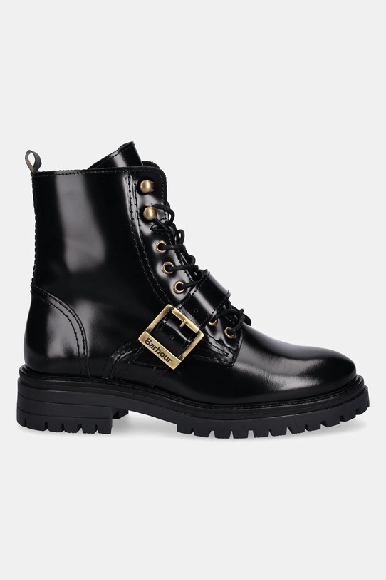 Usnjeni gležnarji Barbour Ouseburne LFO0772BK71 črna AW25