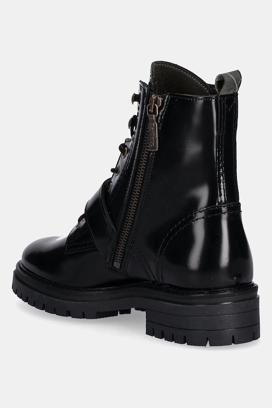 Obutev Usnjeni gležnarji Barbour Ouseburne LFO0772BK71 črna