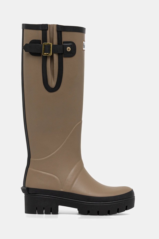 Barbour stivali di gomma Leighton LRF0116BE31 beige AW25