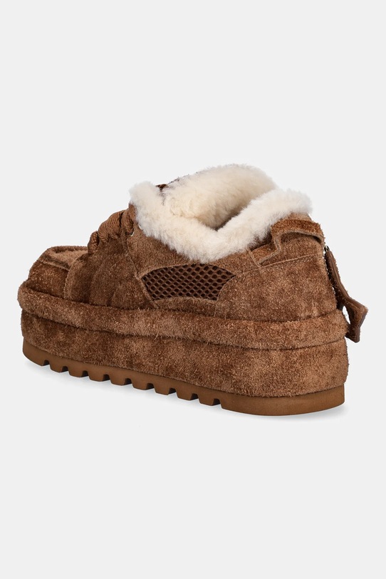 Obuwie Naked Wolfe sneakersy zamszowe Beau Beau.Tan.Suede brązowy