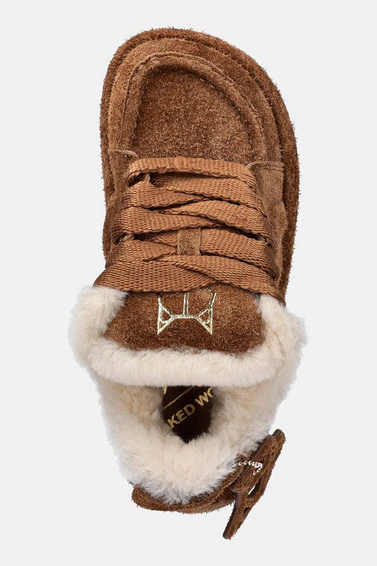 Naked Wolfe sneakersy zamszowe Beau brązowy Beau.Tan.Suede