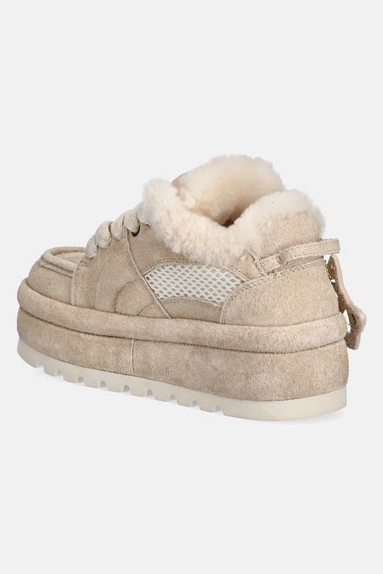 Obuwie Naked Wolfe sneakersy zamszowe Beau Beau.Ice.Suede beżowy