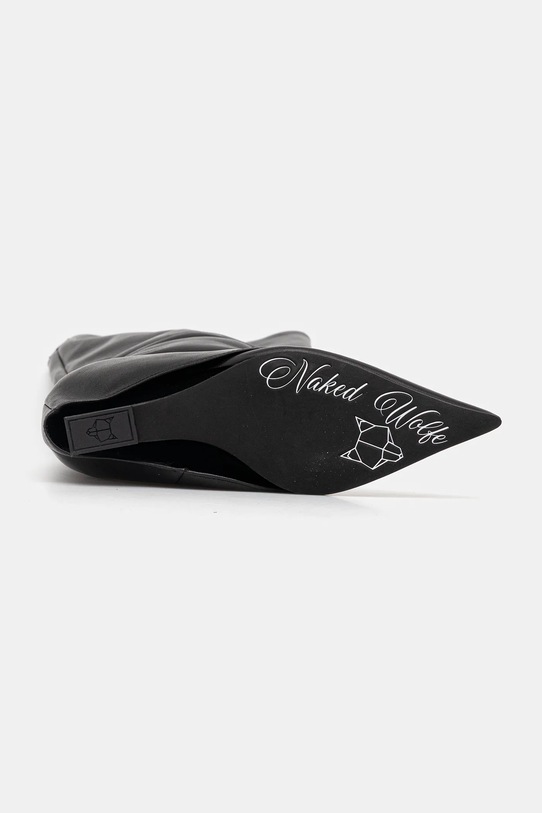Кожени каубойски ботуши Naked Wolfe Stated черен Stated.Black