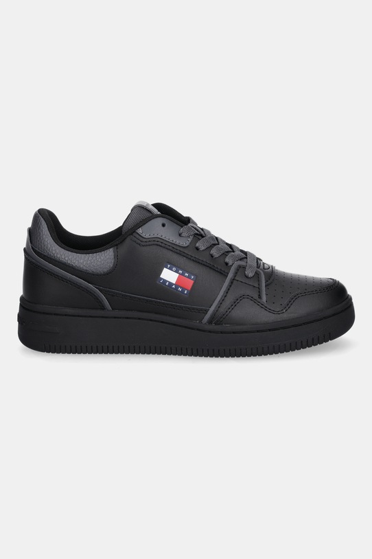 Tommy Jeans sneakersy skórzane TJW RETRO BASKET SNEAKER EN0EN02839 czarny AW25