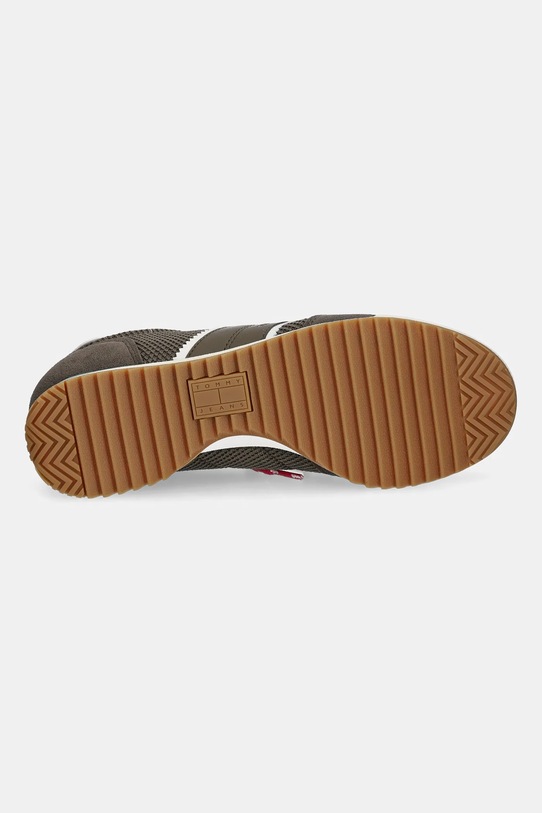 Tommy Jeans sneakersy TJW LOW PROFILE RUNNER EN0EN02862 zielony
