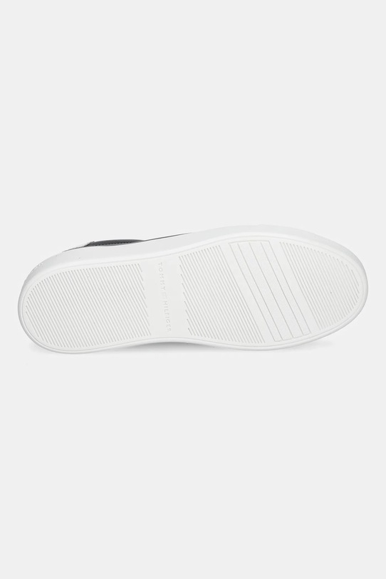 Tommy Hilfiger sneakersy skórzane CHIC PLATFORM CUPSOLE PATENT FW0FW08681 czarny