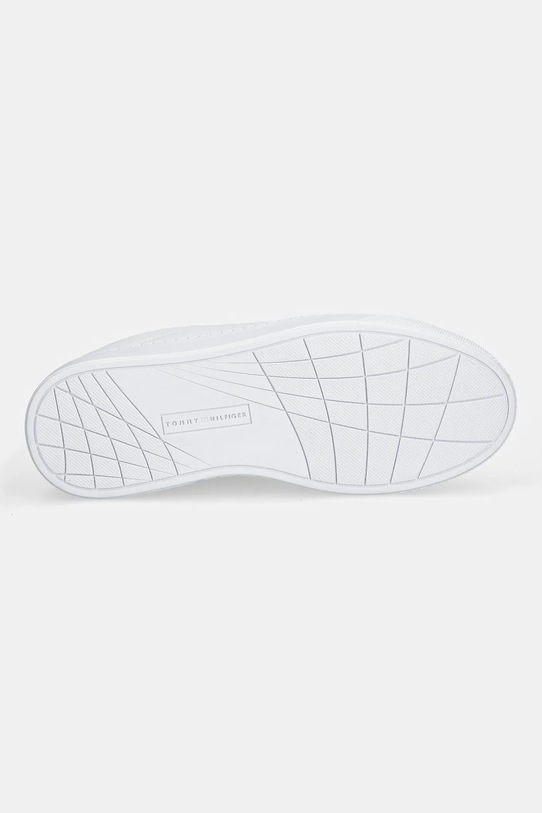 Tommy Hilfiger sneakersy skórzane ICON COURT SNEAKER FW0FW08815 biały