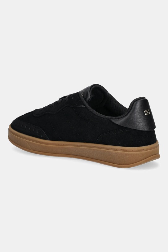 Παπούτσια Σουέτ αθλητικά παπούτσια Tommy Hilfiger TH HERITAGE SNEAKER FW0FW08822 μαύρο