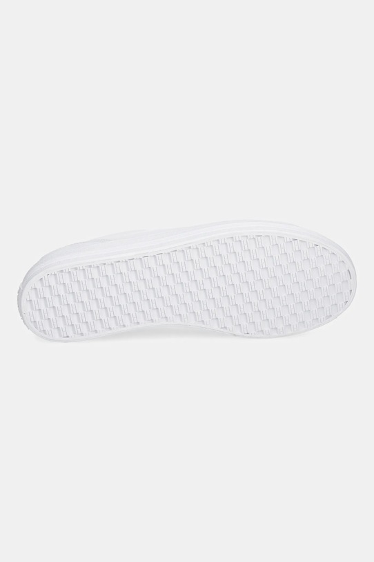 Usnjene superge Tommy Hilfiger TH PLATFORM SNEAKER FW0FW09164 bela