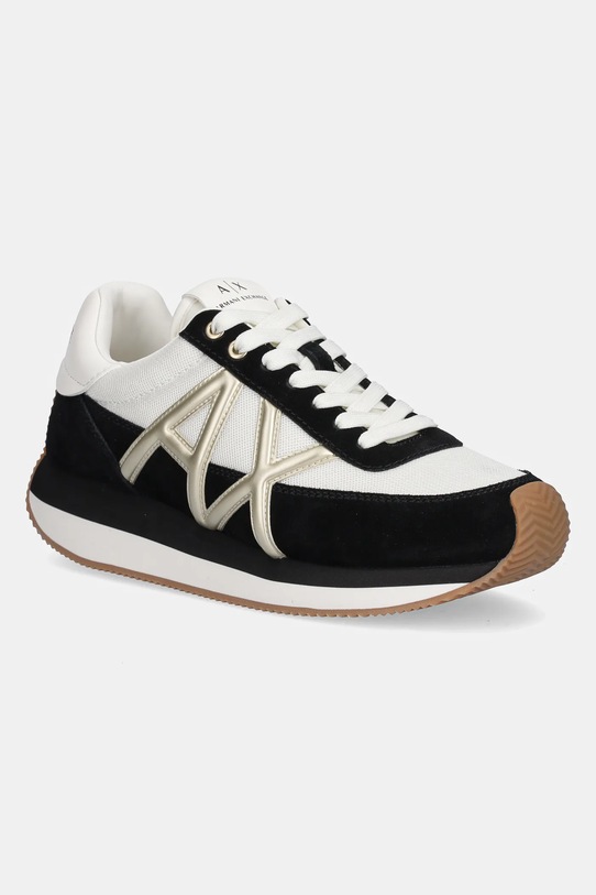 Armani Exchange sneakersy tekstylny czarny XW002151.AF19396.MC077