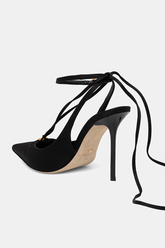 Încălțăminte Elisabetta Franchi pantofi cu toc SA62B56E2.110 negru