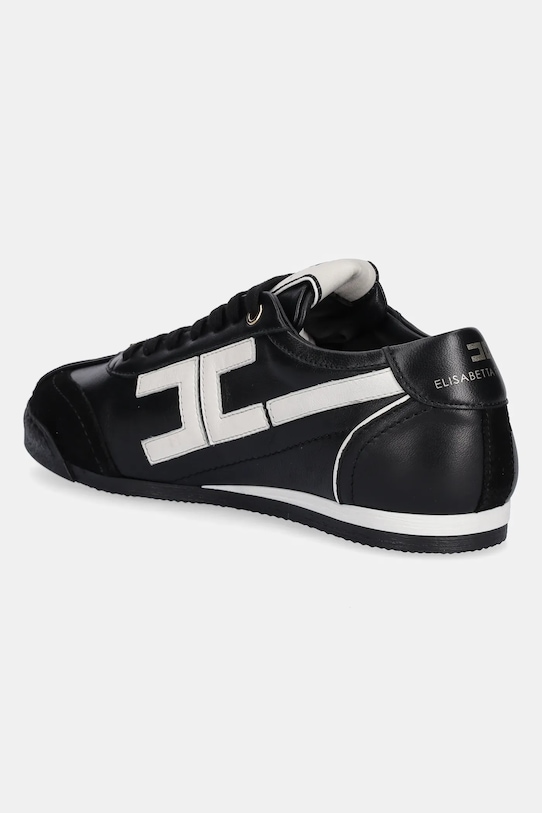 Încălțăminte Elisabetta Franchi sneakers din piele SA82G56E2.EF3 negru