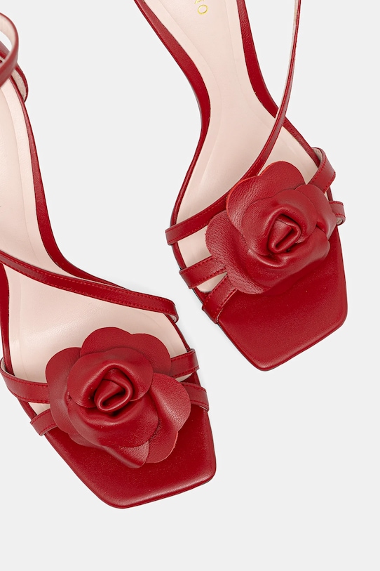 Marciano Guess sandały skórzane czerwony 5YGZ34.7368A.G5R2