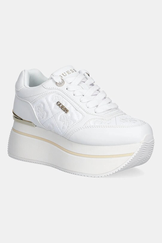 Αθλητικά Guess CAMRIO9 πλατφόρμα λευκό FLTCM9.FAL12.WHITE