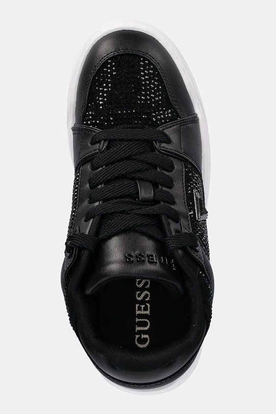 Guess sneakersy DELOVE2 czarny FLTDL2.LEA12.BLACK