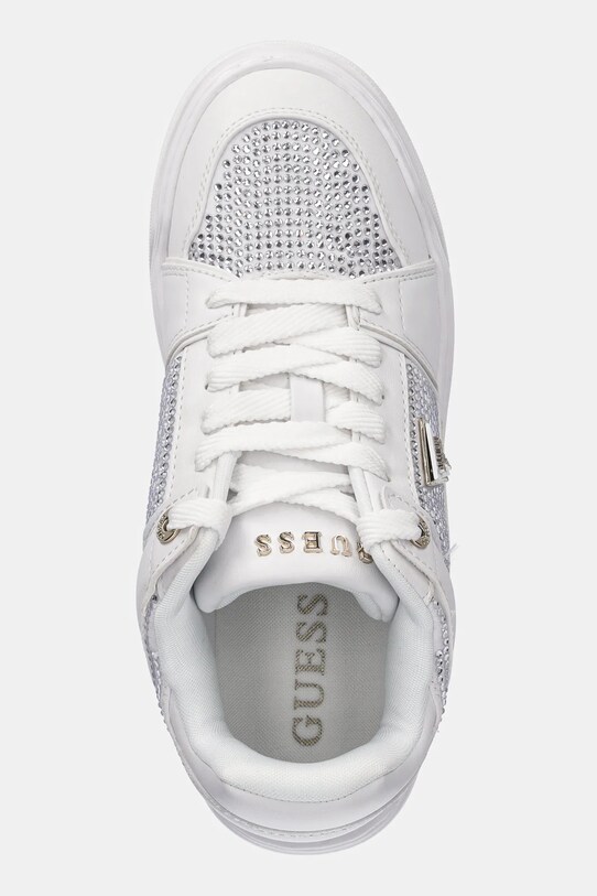 Superge Guess DELOVE2 bela FLTDL2.LEA12.WHITE