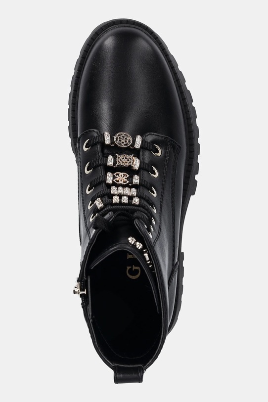 Μποτάκια εργασίας Guess FIONAA μαύρο FLTFNA.ELE10.BLACK