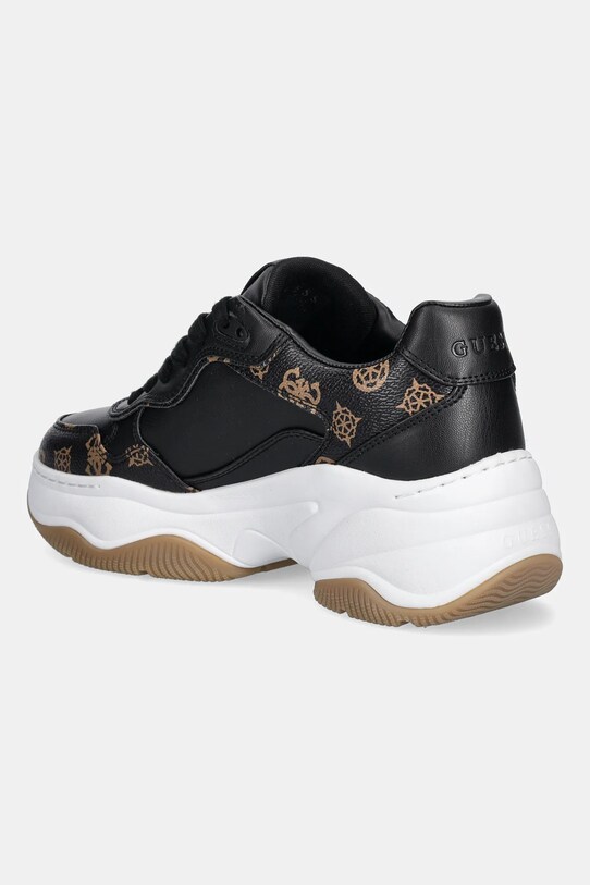 Încălțăminte Guess sneakers HAPYY3 FLTHPY.FAL12.BLKBR negru