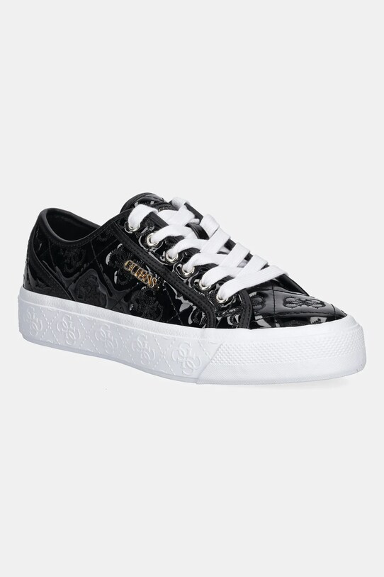 Teniske Guess JLOVE Raven črna FLTJLV.FAL12.BLACK
