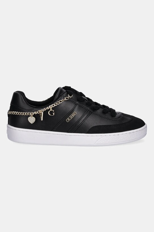 Αθλητικά Guess NAOKO FLTNAO.LEA12.BLACK μαύρο AW25