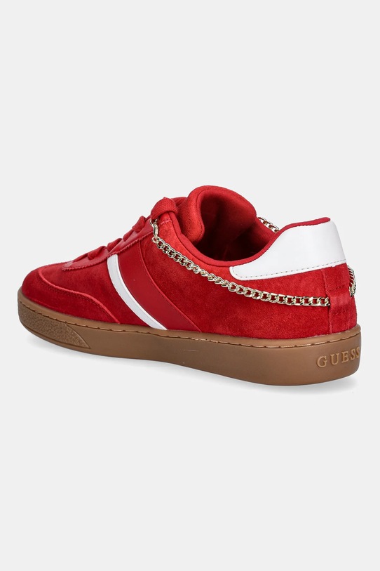 Obuwie Guess sneakersy NAOKO FLTNAO.SUE12.RED czerwony