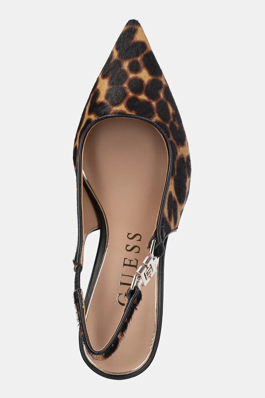 Štikle Guess NASSHALY smeđa FLTNSH.LEP05.TAN