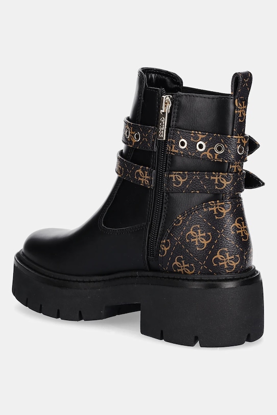 Încălțăminte Guess cizme SADRINO FLTSDR.FAL10.BLKBR negru