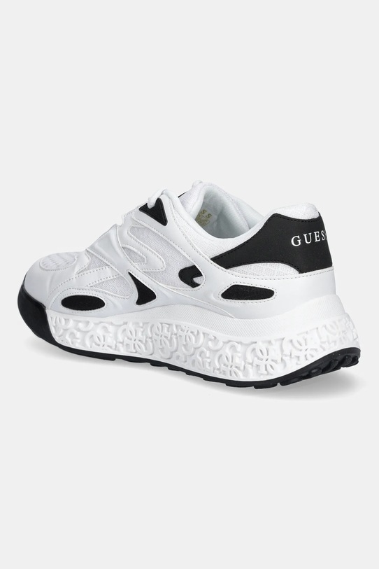 Obuwie Guess sneakersy SWANIA FLTSWA.LEA12.BLKWH biały