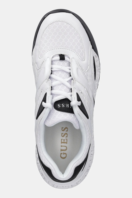 Guess sneakersy SWANIA biały FLTSWA.LEA12.BLKWH