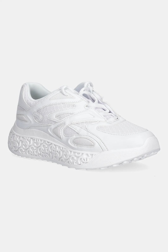 Guess sneakersy SWANIA imitacja skóry licowej biały FLTSWA.LEA12.WHITE