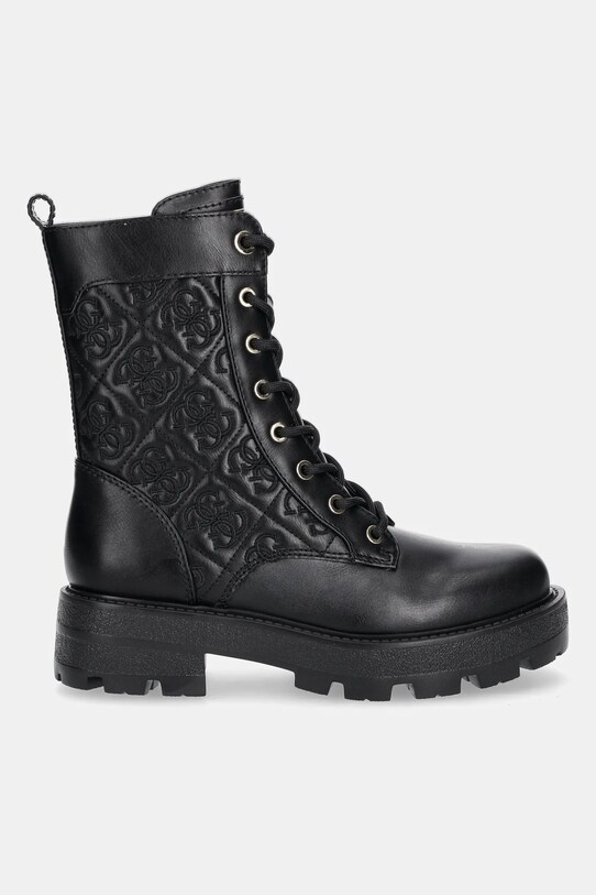 Guess botine YANCEE FLTYAN.ELE10.BLACK negru AW25