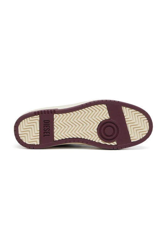 Diesel sneakersy skórzane S-Tracker-D Low W Y03513.P8417.T5086 bordowy