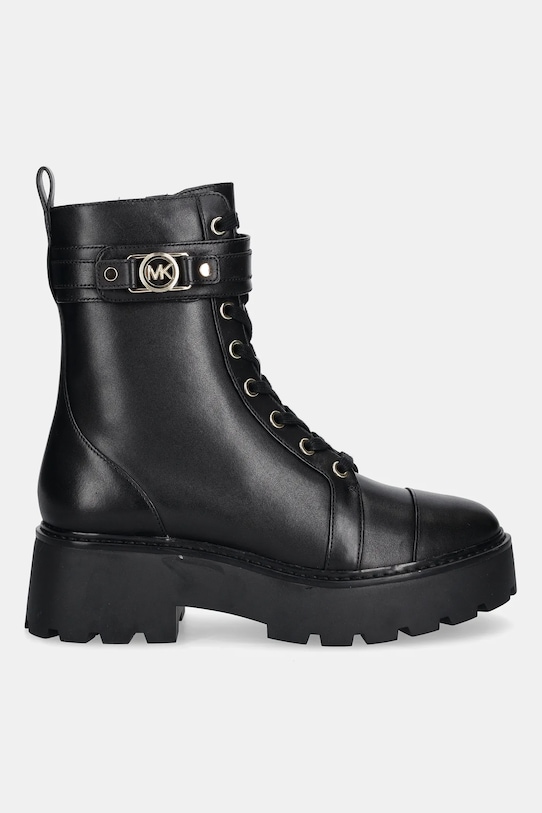 Usnjeni nizki škornji MICHAEL Michael Kors Mandy 40T5MAFE5L.001 črna AW25
