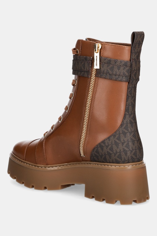 Scarpe MICHAEL Michael Kors stivali da motociclista in pelle Mandy 40T5MAFE6L.227 marrone